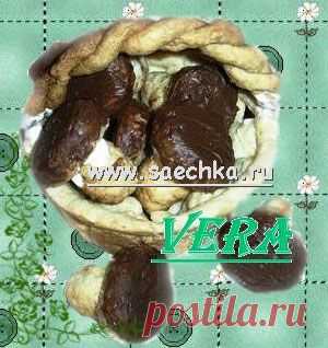 Печенье "Сдобные грибочки" | рецепты на Saechka.Ru