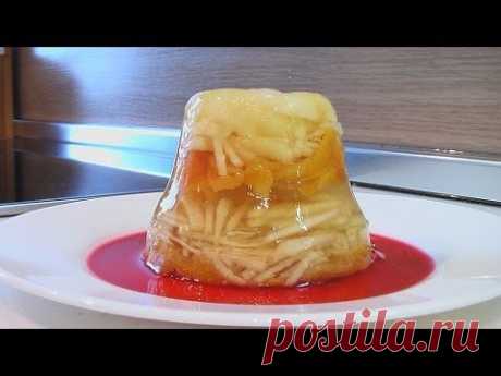 Фрукты в желе видео рецепт. Книга о вкусной и здоровой пище - YouTube