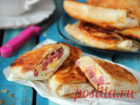 Бутерброды из лаваша — рецепт с фото. Как сделать горячие бутерброды из тонкого лаваша на сковороде?