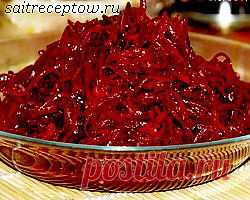 Свекла маринованная по-корейски. | Сайт рецептов