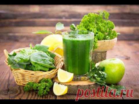 Витаминный смузи за 2 минуты ♥ Зелёный коктейль для здоровья и красоты