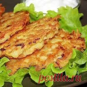 Драники с сыром