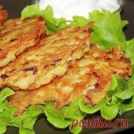 Драники с сыром