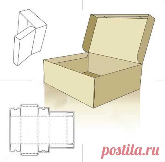 Шкатулка из картона своими руками: мастер-класс, схемы :: SYL.ru