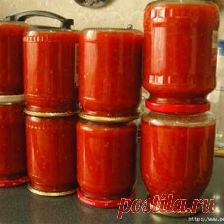 Запасаемся вкуснейшим кетчупом