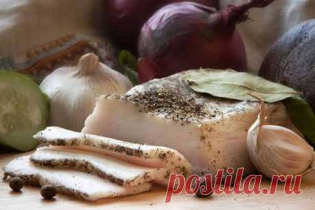 Как вкусно засолить сало. 3 вкусных рецепта | Кулинарная стихия | Яндекс Дзен
