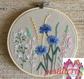 Скоро лето! Вдохновляемся летней вышивкой. Идеи для рукоделия - Своими ...