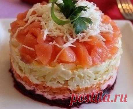 Сёмга на шубе - потрясающе вкусно!