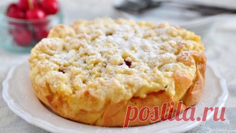 Нежная рисово-молочная запеканка с яблоками. Всем придется по душе