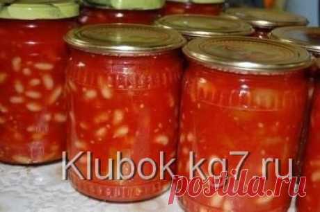 Фасоль в томатном соусе