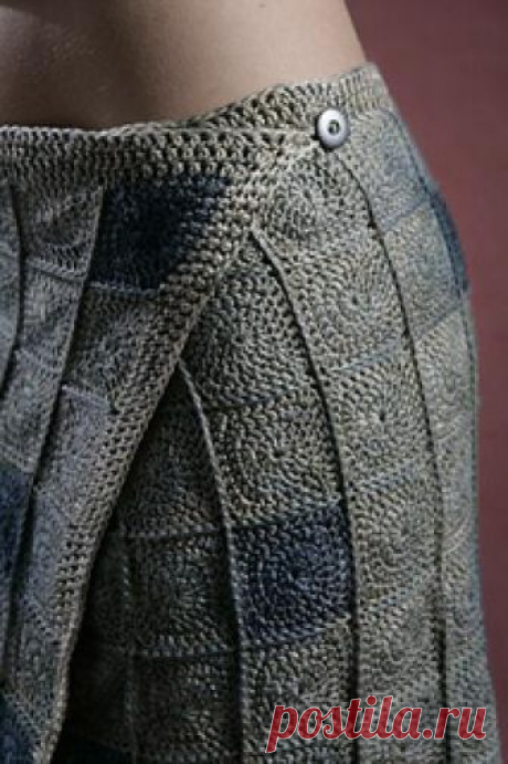 Sea Pebble Wrap Skirt pattern by Amy Swenson.Идеи.