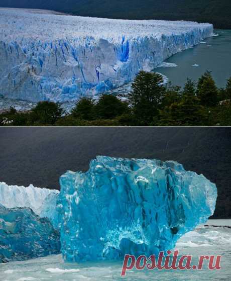 Ледник Perito Moreno Glacier, Аргентина.