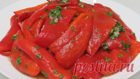 Закуска из перца! Самый удачный рецепт перца в ДУХОВКЕ