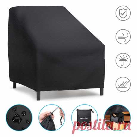 54x38x29'' furniture large patio seat cover waterproof anti-uv dustproof durable table chair cover lounge deep chair cover patio loveseat cover oxford cloth cover outdoor garden Sale - Banggood.com