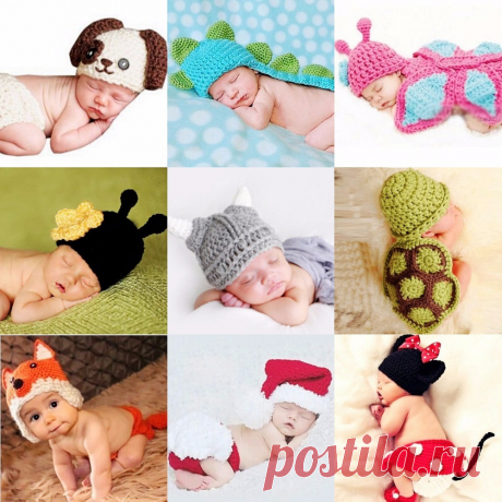 וו כובע תמונה - תמונה מפורטת יותר אודות Newborn crochet baby costume photography props knitting baby hat bow infant baby photo props new born baby girls cute outfits תמונה ב Hats & Caps מתוך 2 | AliExpress.com | Alibaba Group