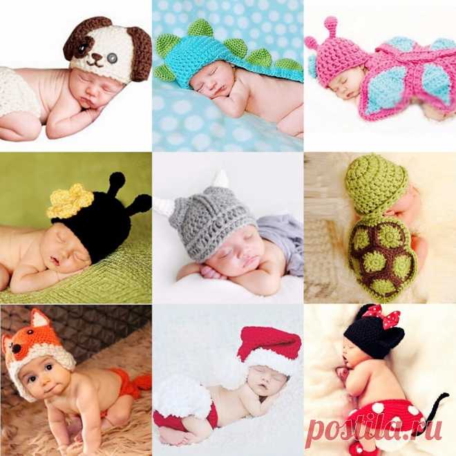 וו כובע תמונה - תמונה מפורטת יותר אודות Newborn crochet baby costume photography props knitting baby hat bow infant baby photo props new born baby girls cute outfits תמונה ב Hats & Caps מתוך 2 | AliExpress.com | Alibaba Group