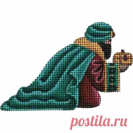 Small Nativity – Green Magi Adorable high-quality Small Nativity - Green Magi. The Needlepointer is a full-service shop specializing in hand-painted canvases, thread fibers, needlepoint books, accessories, needlepoint classes and much more.