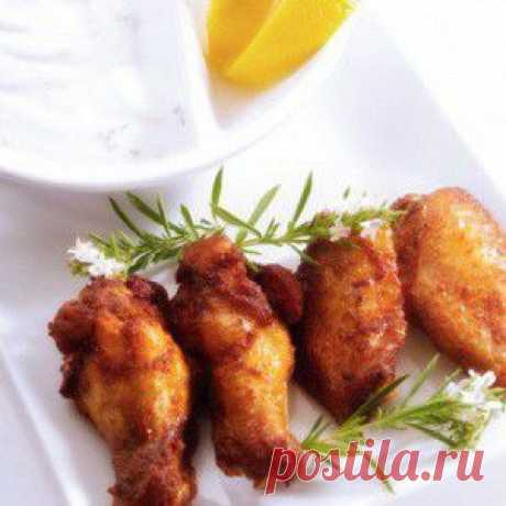 Жареные куриные крылышки с медом и соевым соусом рецепт – закуски