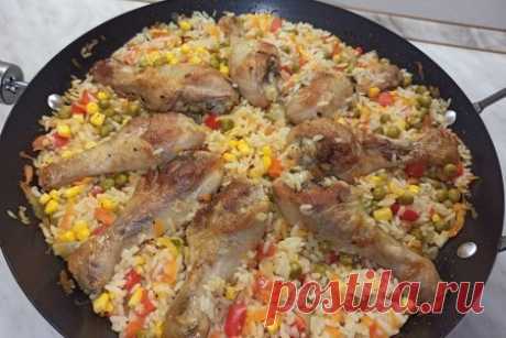 Рис с курицей по-каталонски – пошаговый рецепт с фотографиями