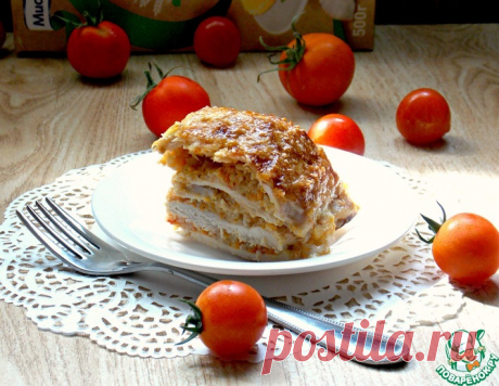 Куриная грудка &quot;Слойка&quot; – кулинарный рецепт