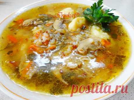 Грибной суп с богатым вкусом - Чудо-горшочек. Готовим в мультиварке - Группы Мой Мир