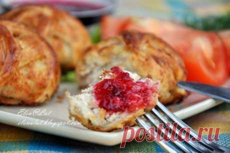 Куриные котлетки клубочки