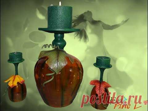 COPAS DECORADAS DE  CALABAZA PARA HALLOWEEN - YouTube
