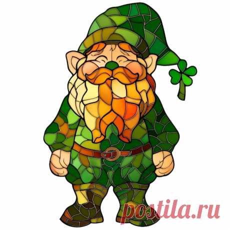 Leprechaun Gnome vidriera se aferra para celebrar el día de San Patricio Irish Heritage St Patty Party - Etsy Chile