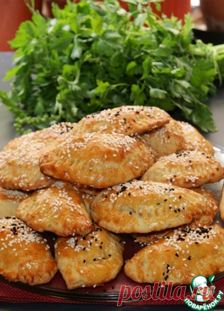 Греческие пирожки "Котопитакя" из теста куру – кулинарный рецепт