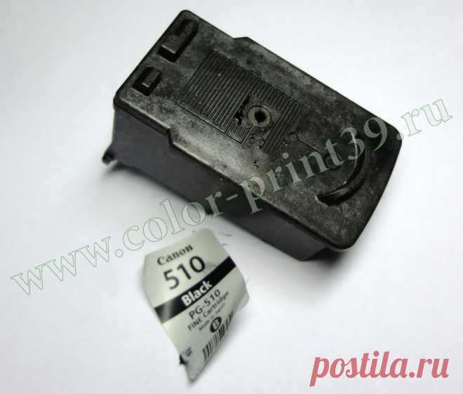 Как установить СНПЧ на оригинальные картриджи Canon PG-510, PG-512, PG-37, PG-40, PG-50, CL-511, CL-513, CL-38, CL-41