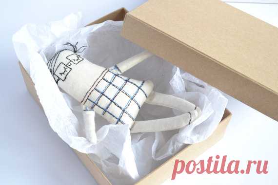 Little Rag-doll, Linen embroidered doll, Handmade doll, Textile Doll, Doll collection, Handmade Dolls Our toys is favored by kids and adults of all nationalities.   Cute handmade doll. She is very tender and romantic doll. Every girl will love her. Shell be a wonderful friend for a lovely little girl. She can sit. Made with a lot of love and care Filler - hypo-allergenic premium Polyester Balled Fibre Filling BODY – 100% linen fabric, high quality fabrics from US Embroider...