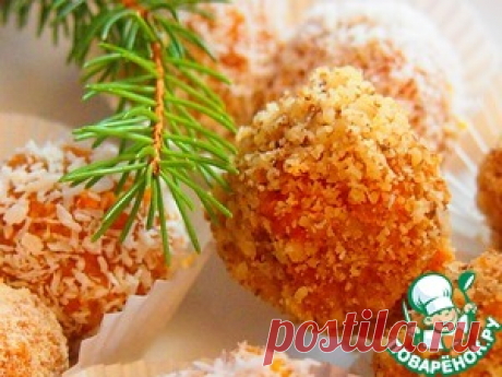 Морковные шарики - кулинарный рецепт