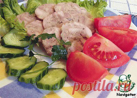 Колбаса куриная домашняя (без кишок) - из серии &quot;Для тех, кому некогда&quot;.