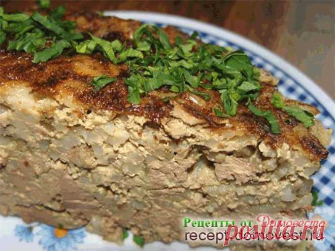 Запеканка из куриной печени