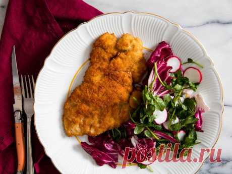 Куриные грудки в панировке
