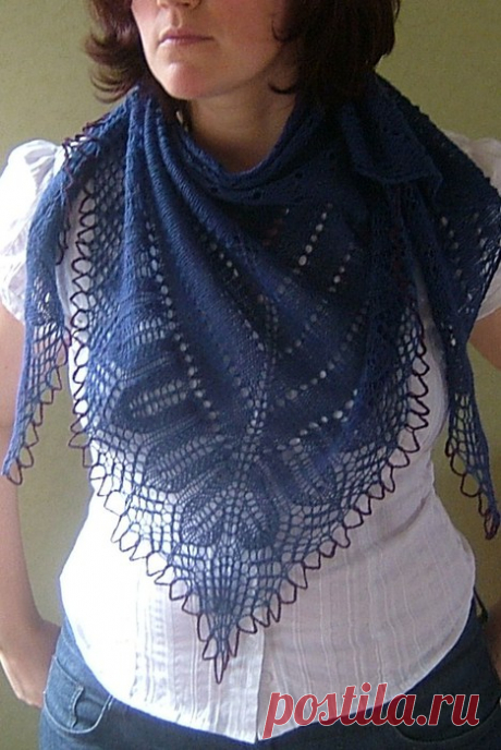 Шаль Элина / Eliina Shawl