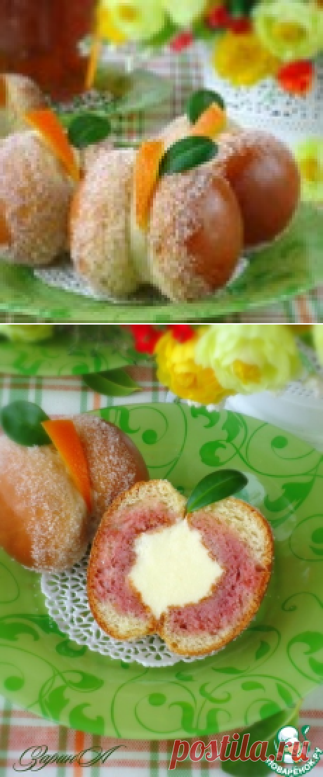 Бриоши "Персики Прато" - кулинарный рецепт