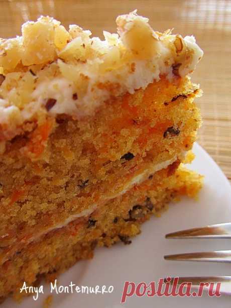 АНГЛИЙСКИЙ МОРКОВНЫЙ ТОРТ (CARROT-CAKE)
