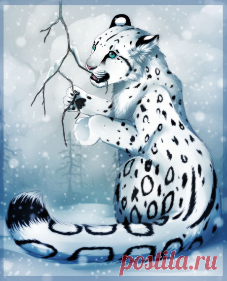 Snow cub+Speedpaint by Doodle-Paw on DeviantArt