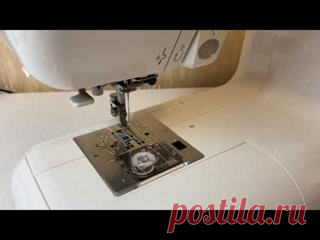 Как установить лапку для стежки на бытовую швейную машинку