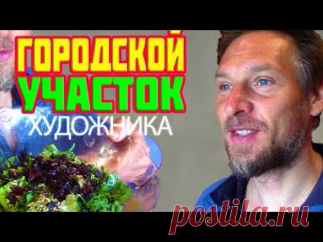 Секретный РЕЦЕПТ ОМОЛОДИТЕЛЬНОГО САЛАТА / Обзор ГОРОДСКОГО участка Художника в деревне