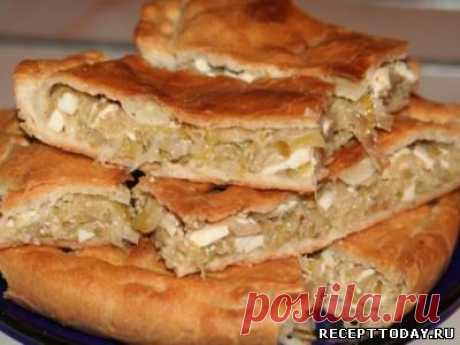 Рецепт: Пироги с капустой и яйцом