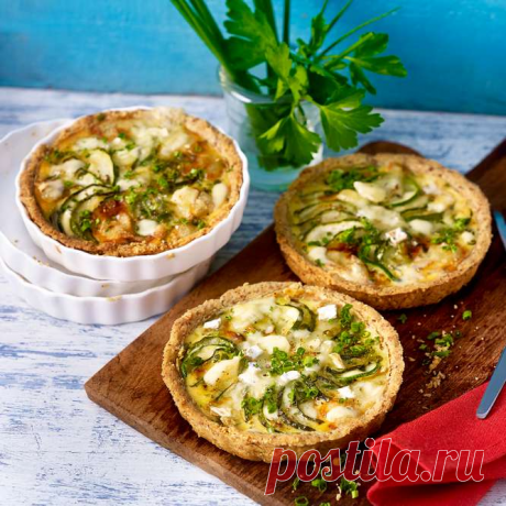 Вкусные рецепты. Тарталетки с цуккини в Термомиксе