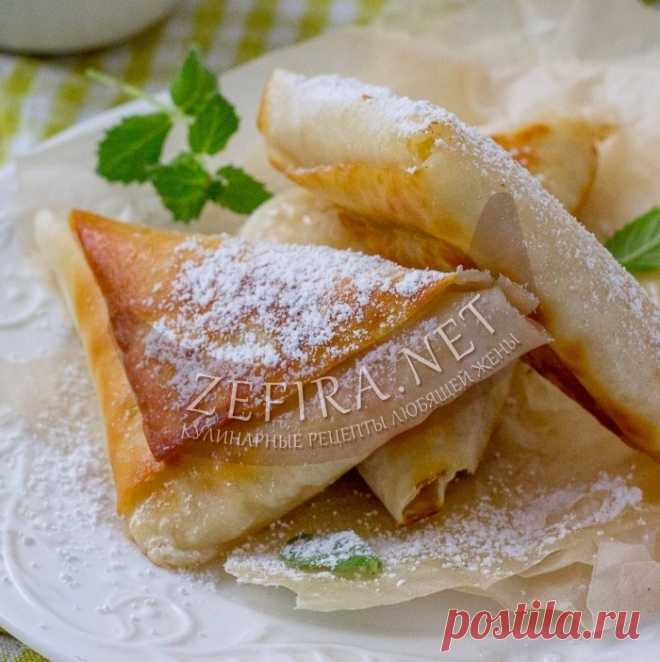 Ленивые пирожки с яблоками на сковороде — Кулинарные рецепты любящей жены