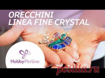 Come Realizzare Orecchini Linea Fine Crystal | TUTORIAL- HobbyPerline.com