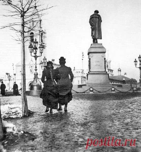 Москва. Тверская плошадь. Памятник Пушкину.  |  Pinterest • Всемирный каталог идей