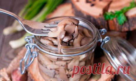 Рецепт маринованных вешенок — MEGOCOOKER