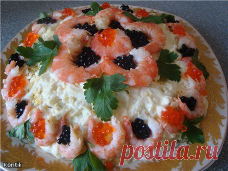 Оригинальный  из морепродуктов