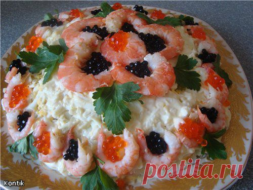 Оригинальный  из морепродуктов