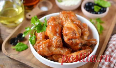 Куриные крылышки на сковороде в томатном соусе, пошаговый рецепт с фото